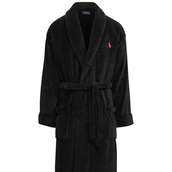 Polo Ralph Lauren Sleepwear Soft Cotton Robe - Picture 2 of 11